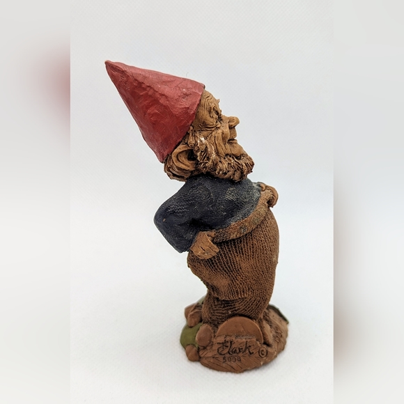 Tom Clark Vintage 1987 Wooden Gnome Figure #75 Artist Signed Sculpture - Picture 4 of 8